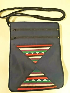 Hippie Crossbody Geldbörse Geldbeutel Tasche 8”x 6” - Bild 1 von 3