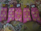5 Pairs So Pals Novelty Kitty Cat Socks New Womens Size 9 11 Pink Lot