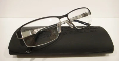 Cazal 7036 Anteojos Semi Sin Montura Monturas Color 003 Negro Auténtico Nuevo  Foto 1 de 4