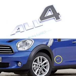 ALL4 Emblem Badge Sticker Car Decal For MINI Cooper R61 F60 Countryman Paceman - Picture 1 of 4