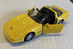 Corvette ZR1 Diecast Toy/collectors Car, bright yellow 1/37 By Maisto MIB - Picture 1 of 11