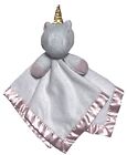 Cloud Island Lovey Plush Unicorn Baby Security Blanket Sparkles Pink Satin Toy