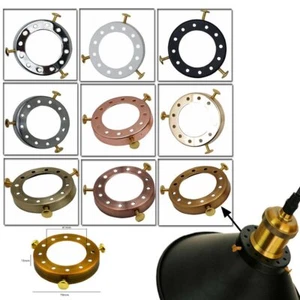 Moderno Tornillo Base Lámpara Pantalla Enchufe Más Apretado Anillo Soporte Adaptador Techo Colgante - Imagen 1 de 15