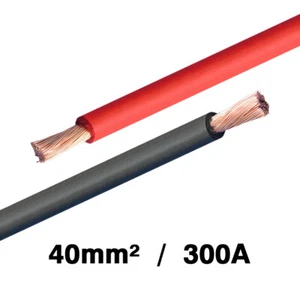 40mm² Battery Cable 300Amps Hi-Flex Starter/Welding Wire - SOLD PER METRE - Picture 1 of 1