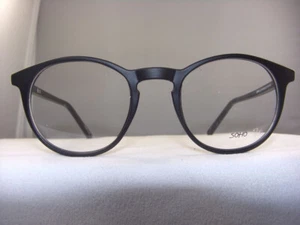 SOHO 123 BLACK ROUND READING GLASSES +1.00 - Picture 1 of 3