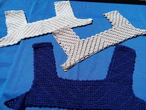 SPRONI IN COTONE AD UNCINETTO FATTI A MANO HANDMADE - Foto 1 di 28
