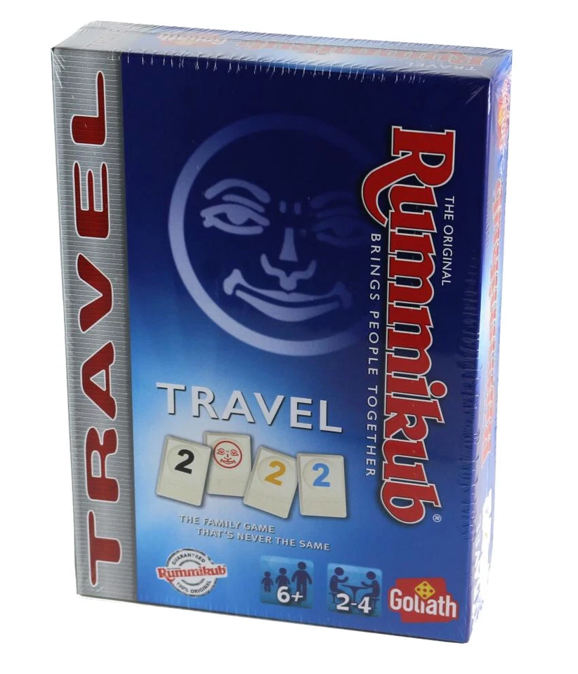 Goliath Reise Rummikub Spiel Set unterwegs Travel Game für 2 bis 4 Spieler - Bild 1 von 1