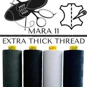 Gutermann Mara 11 Heavy-duty 110m Leather/shoe thread/upholstery - Picture 1 of 5