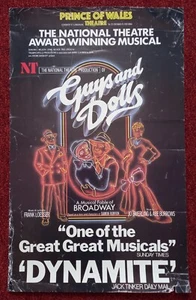 Vintage Poster Guys And Dolls 1985/1986 Original - Picture 1 of 2