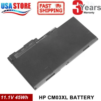 CM03XL battery for HP EliteBook 840 845 850 740 745 750 G1 G2 Series 717376-001 - Image 1 of 4