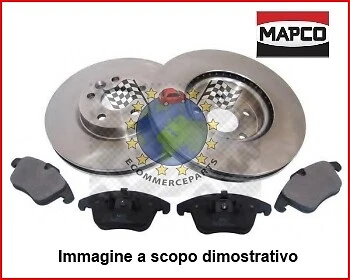 47809 Kit Dischi E Pastiglie Freno Ant Per Vw Lt 28-46 Ii Pianale Piatto/Tel feo - Immagine 1 di 4
