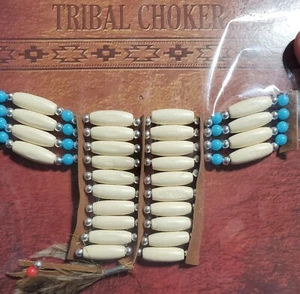 XX 70203 Warrior Colorful Beaded Choker - Picture 1 of 2