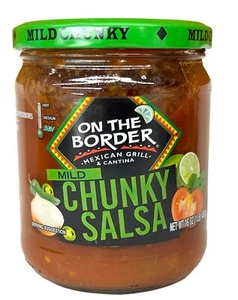 On The Border Mexican Grill & Cantina Mild Chunky Salsa 16 oz - Picture 1 of 1