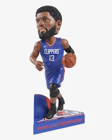 Paul George Los Angeles Clippers Dynamic Duo Bobblehead NBA Cover