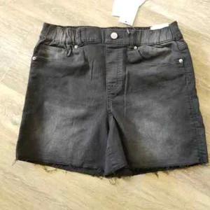 NWT Calvin Klein Jeans Girls Black High Rise Boy Shorts Size XL - Picture 1 of 7