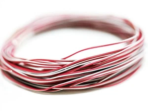 10m Zwillingslitze 2x 0,04mm² / extra dünnes Kabel Litze twin cable - Bild 1 von 13