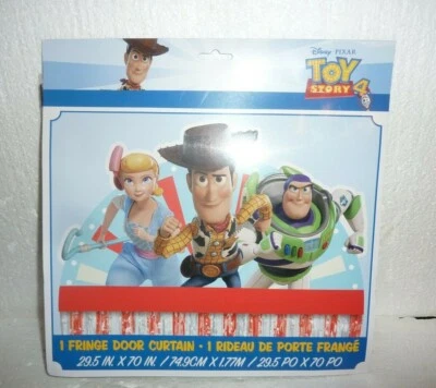 New Sealed Disney Toy Story Fringe Door Curtain For Kids Party  S-51 - Image 1 of 3