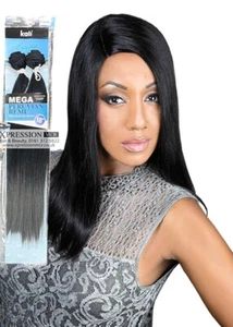 KALI Peruvian Remi 100% Cabello Humano Mezcla 18Inch Straight Weave - Imagen 1 de 10