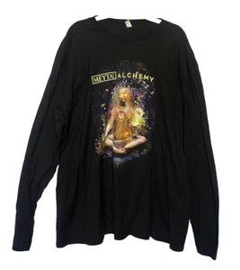 Camisa Meytal Alchemy Para Hombre 3XL Manga Larga Banda de Metal Pesado Camiseta - Imagen 1 de 8
