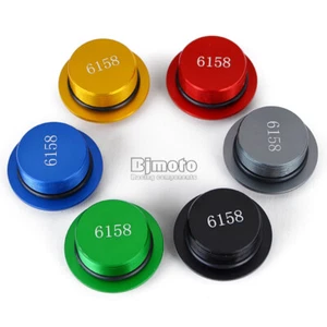 Engine Oil Plug Screw Cover For KAWASAKI NINJA 250R 300 H2 SX GTR1400 ZX-10R - Imagen 1 de 23