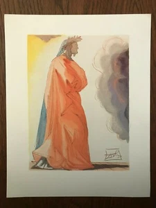 La Divine Comédie - Gravure Salvador Dali - PARADIS - Foto 1 di 1