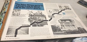 Volvo Trucks 1972 anuncio de ventas australiano - Imagen 1 de 1