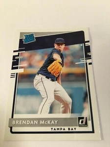 2020 Donruss Rated Rookies #36 Brendan McKay - Tampa Bay Rays - Picture 1 of 1