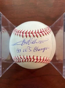 Stan Williams Dodgers “50’ W.S. Champs” Signed/Autograph Baseball COA - Picture 1 of 7