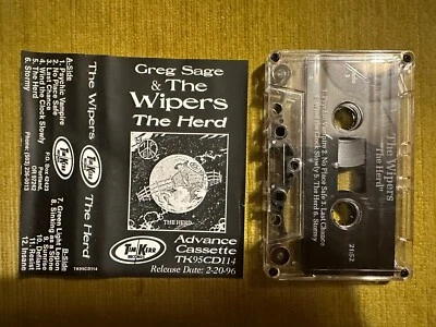 Greg Sage & The Wipers ( The Herd Promo cass.) - Image 1 of 3