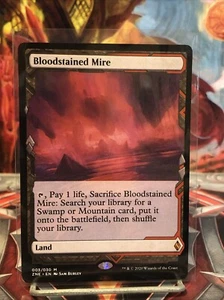Bloodstained Mire (Non-foil) LP Zendikar Rising Expeditions 003/030 Mythic MTG - Picture 1 of 6