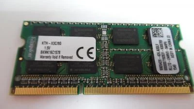 Kingston 8GB PC3-12800s KTH-X3C/8G DDR3-1600MHz Laptop Memory #33 - Image 1 of 3