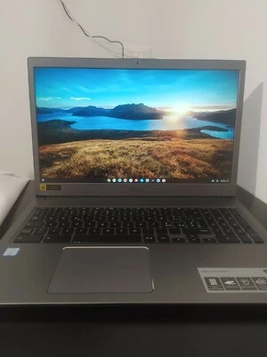 Acer Chromebook 715 CB715-1W Grigio, Intel Core i3 8° gen, 8GB RAM, 128GB SSD - Immagine 1 di 3