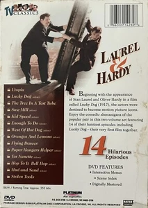 TV Classic Laurel and Hardy 14 Episoden 2 DVDs - Bild 1 von 6