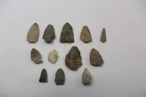 Arrow Heads / Spear Tips Lot F 12 Different Vintage - Picture 1 of 5