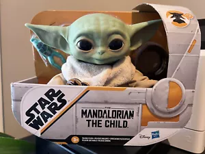 Hasbro 7.5" Star Wars The Child Baby Yoda Talking Plush Toy - Picture 1 of 2