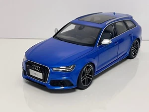 AUDI RS6 C7 - Pozzo 1/18 Blu - Foto 1 di 22