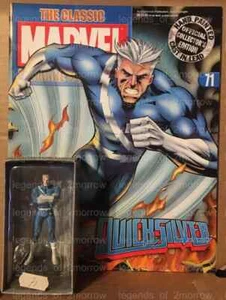 EAGLEMOSS CLASSIC MARVEL FIGURINE COLLECTION - ISSUE 71 QUICKSILVER - NEW - Picture 1 of 1