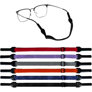 Brillenband 6PCS Sport, Verstellbarer Brillenband Kinder, Sonnenbrillen Band, An - Bild 1 von 10