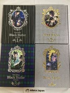 Black Butler Yana Toboso Artworks Art Book 1 2 3 4 set Kuroshitsuji - Picture 1 of 13