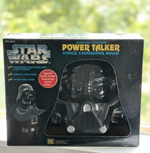 Star Wars: 1995 Darth Vader Power Talker Voice Changing Mask New - Picture 1 of 14