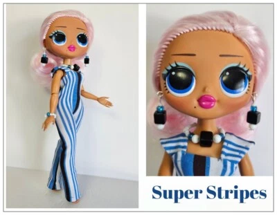 HM Clothes & Jewelry fits 10" Dolls OMG LOL Jumpsuit Fashion NO DOLL dolls4emma Foto 1 de 4