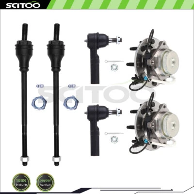 Buje de cojinete de rueda de enlace de extremo de barra de amarre de dirección delantera para GMC Savana 2500 2003-2017 Foto 1 de 4