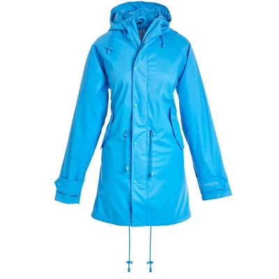 BMS HafenCity 52 Coat SoftSkin Friesennerz Regenmantel 100% wasserdicht skyblue - Bild 1 von 4