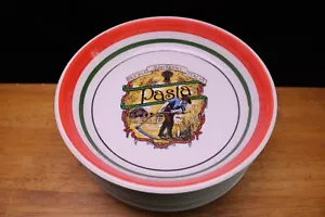 Juego de 7 cuencos para pasta Buona San Remo Italia Castellania 8,5" Italia naranja verde - Imagen 1 de 10