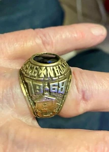 C27 Manhattan College Bachelor of Science Ring - Größe 9,25 - 1968 - Bild 1 von 7