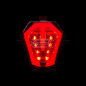 FIT SUZUKI GSX-R 1000 2025- 17 LED INTEGRATED TAILLIGHT TURN SIGNALS BRAKE SMOKE - Picture 1 of 8
