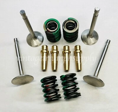 Kit de reconstrucción de culata Triumph 650-750 1964-1979 guías de válvulas .004 de gran tamaño Foto 1 de 4