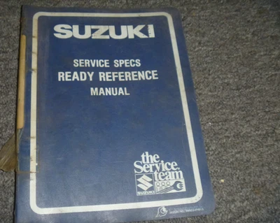 Suzuki GS1000SZ 1982 motocicleta especificaciones listo manual de referencia xz Foto 1 de 4