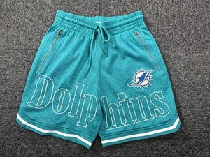 Miami Dolphins Basketball Shorts Mens 2XS Aqua NFL Team Apparel - Bild 1 von 9
