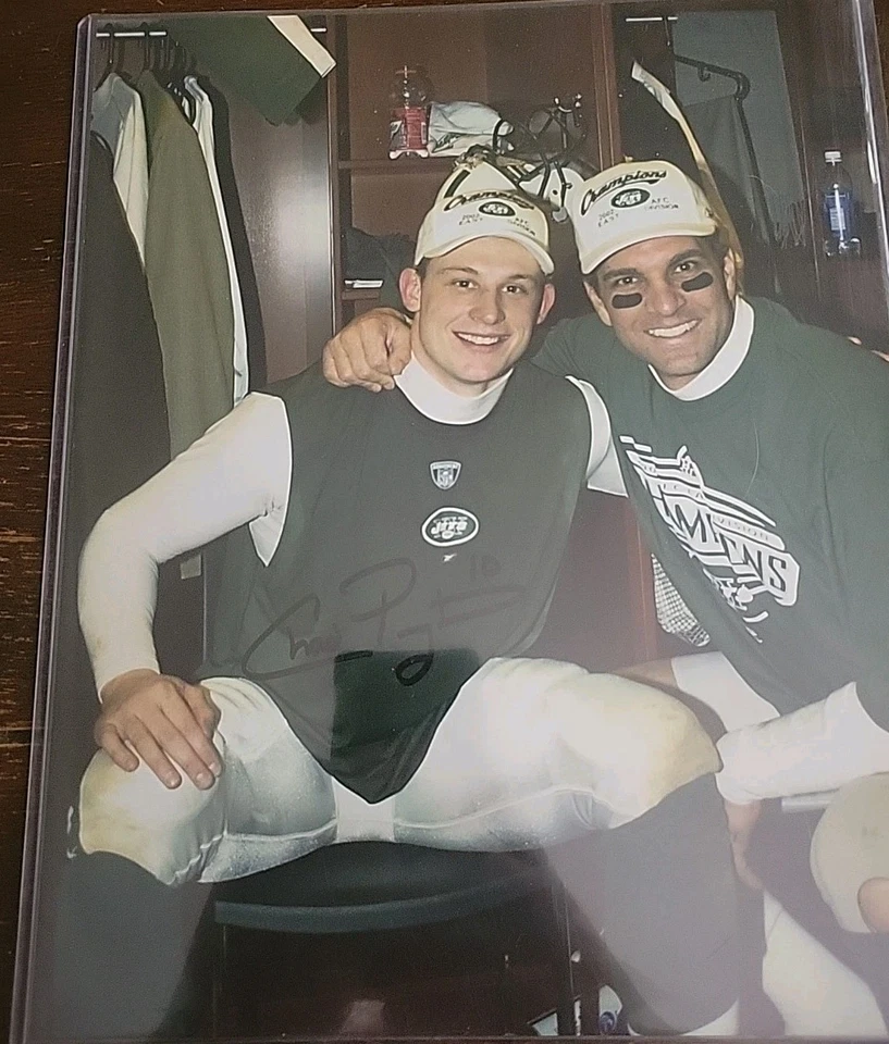 Autógrafo Chad Pennington 8x10 NY Jets Foto 1 de 1